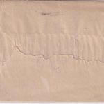 South Australia - 1/2 P. GA-Streifband+Zusatz n. ENGLAND Adelaid Weiterleitung