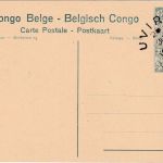 Belgisch Kongo - 15 C. Bildganzsachen 5 versch. Bilder blanko gestpl. Uvira 1922