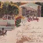 Cape of Good Hope - 1 P. Bildganzsache/Überdruck + Zusatz Capetown 1902