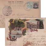 Cape of Good Hope - 1 P. Bildganzsache/Überdruck + Zusatz Capetown 1902