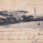 Zanzibar - 1 A. Sultan Karte n. HOLLAND Zanzibar - Amsterdam 1900