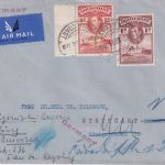 Goldküste - 9+1 P. Freimarken Luftpostbrief Accra - Stuttgart 26.7.39 Weiterltg.