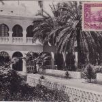 Algerien - 40 C. Freimarke u.a. Luftpostkarte n. FRANKREICH Alger Gare 1939