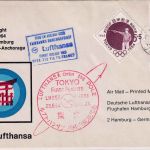 Japan - Lufthansa Firstflight Tokio/Hamburg Luftpostbrief 1964