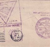 USA - Firstflight Ogden/Salt Lake City Luftpostbrief AUG 1, 1928