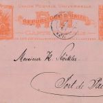 Haiti - 2 C. Ganzsachenkarte Ortskarte Port au Prince 1901