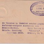 Mexiko - 2 C. Ganzsachenkarte+Zusatz Drucksache Mexico City - Berlin 1925