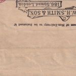England - 1 P. Ganzsachenstreifband n. ITALIEN London 1905 Weiterleitung SCHWEIZ