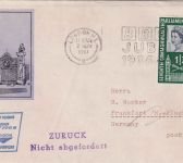 England - LH-Erstflug London/Frankfurt a/M. 2.11.1961