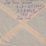 Frankreich - 25 Fr. Freimarke Feldpostbrief (Indochina) Poste aux Armee 1949