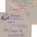 Frankreich - 25 Fr. Freimarke Feldpostbrief (Indochina) Poste aux Armee 1949