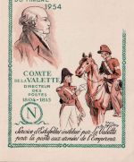 Frankreich - 2x12 Fr. Tag d. briefmarke Sonderkarte + ESST Mulhouse 20.3.1954