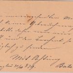 Österreich - Jungbunzlau 21/10 79 K1 2 Kr. Ganzsachenkarte n. Prag