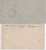 Österreich - Wassersuppen 1903/1910 versch. K1 2 Ganzsachen-Kartenbriefe