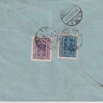 Österreich - 1.000+2.000 Kr. Hammer/Zange Einschreibebrief Wien - Berlin 1.7.24