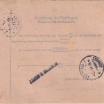 Österreich - 2 Kr. Schönbrunn u.a. Paketkarte i.d. TÜRKEI Wien 30.10.1916