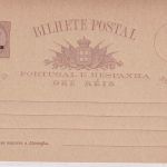 Portugal/Azoren - 10 R. Luis I. Ganzsachenkarte/Überdruck "Acores" ungebraucht