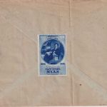 Belgien - 2x25+50 C. Befreiung illustr. Firmenbrief Brüssel 1952