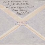 Niederlande - Helikopterpost s'Gravenhage Brüssel Luftpostbrief 4./5.11.1947