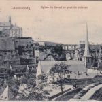 Luxemburg - 5 C. Wappen Zensurkarte Luxemburg Ville - Dresden 1915 Zensur Trier