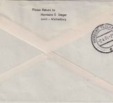 Türkei - Lufthansa Erstflug Ankara/Hamburg Luftpostbrief 2.4.1961