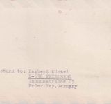 Polen - Lufthansa Firstflight Warschau Frankfurt a/M. 1971 Flugpostkarte