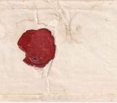 Bayern - Vilshofen 6/4 (1851) HKS Fahrpost Geldsendung n. Griesbach Weiterltg.