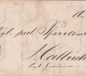 Bayern - 3 Kr. Wappen geschn. Brief K1 Nürnberg Bahnh. 20. MAI 69 - Hoellrich