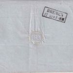 Bayern - 9 Kr. Quadrat grün Brief gMR 211 L2 Hof B.E. 15. OCT n. Bremen (1858)