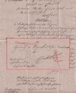 Baden - Neckarbischofsheim 1839 Fahrpostbrief (Nachnahme) n. Ehrstädt