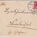 DR - Freystadt (Neiderschlesien) 19,8,98 10 Pfg. K/A Brief n. ÖSTERREICH