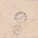 DR - 2x10 Pfg. Germania Zensurbrief n. ARGENTINIEN Leipzig - Cacheuta 6.6.15