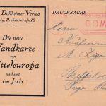 DR-Infla - Leipzig 30.6.23 60 M. PFS Drucksachenkarte n. JUGOSLAWIEN