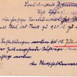 DR-Infla - 20 Pfg. Dienstganzsache Drucksachenkarte Hohnstein 2.7.20