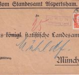 DR - Grün Vilsbiburg Land Landpost-Ra2 Brief n. München 1932