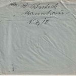 DR - 10 Pfg. Korbdeckel Oberrand/Platte Brief Mannheim - Hinterzarten 1924