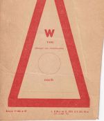 BRD - Hof (Saale)/Bad Steben Bahnpost Z. 2001 Vorbundzettel n. Lichtenberg 1963