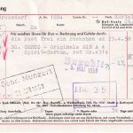 BRD - Hof 1958 10 Pfg. AFS Gebelein Schrei- u. Nähmaschinen Karte n. Marlesreuth