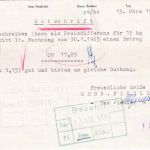 BRD - Selbitz 1965 10 Pfg. AFS Gebr. Fiedler Farben Lacke Karte n. Marlesreuth