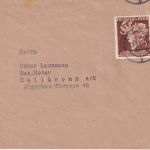 DR - 3 Pfg. Wiener Messe Drucksachenbrief Heilbronn 17.5.41