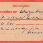 DR - Eilnachrichtenkarte Berlin-Zehlendorf n. Köln 20.5.44
