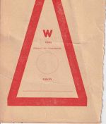 BRD - Hof/Bad Steben Bahnpost Z.2001 Vorbundzettel f. Post n. Bad Steben