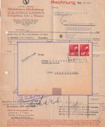 All.Bes. - Nürnberg/Helmbrechts Bahnpost Zug 2922 Geschäftspapiere 19.6.48