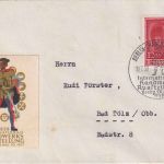 DR - Berlin-Charlottenburg Int. Handwerks-Ausst. SST+Vignette Brief n. Tölz 1938