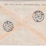 DR - 2x40+2x1 Pfg. Hindenburg Einschreibe-Eilbrief Badgastein - Berlin 30.8.38