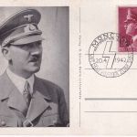 DR - 12 Pfg. AH 53. Geburtstag Sonderkarte mit SST München 20.4.1942