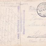 DR - Feldp. Exp.Nr. 151 15.1.16 Feldpostkarte (Etapp. Train Eskadron) n. Lößnitz