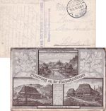 DR - Feldp. Exp.Nr. 151 15.1.16 Feldpostkarte (Etapp. Train Eskadron) n. Lößnitz