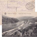 DP Belgien - Lüttich/Trois-Pont Bahnpost Z. 1277 Feldpostkarte Trois-Ponts 1916