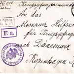 DR - Gütersloh 23.6.17 Kriegsgefangenenbrief n. DÄNEMARK Lagerzensur